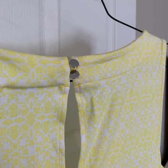 NWT NY & Company Yellow Romper, Sz XS - Picture 6 of 9